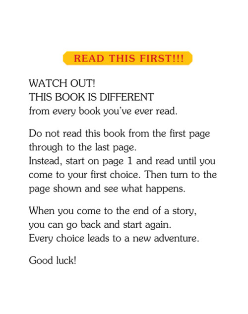 Your Very Own Robot interior page