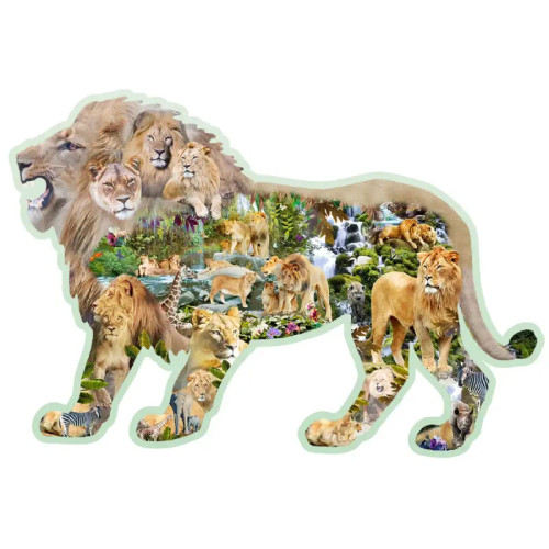 Wooden Puzzle 250 The Jeweled Cat 