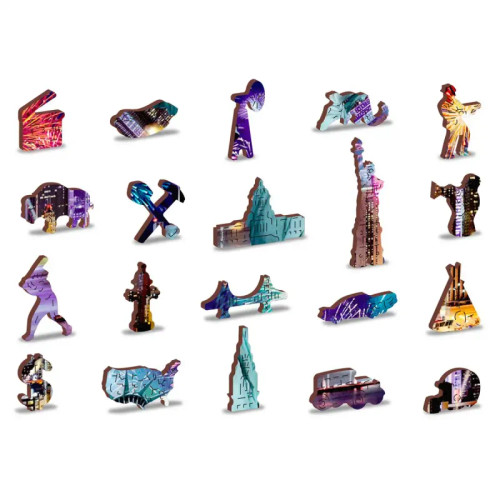 New York by Night whimsy pieces