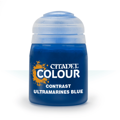 Contrast Ultramarines Blue paint bottle