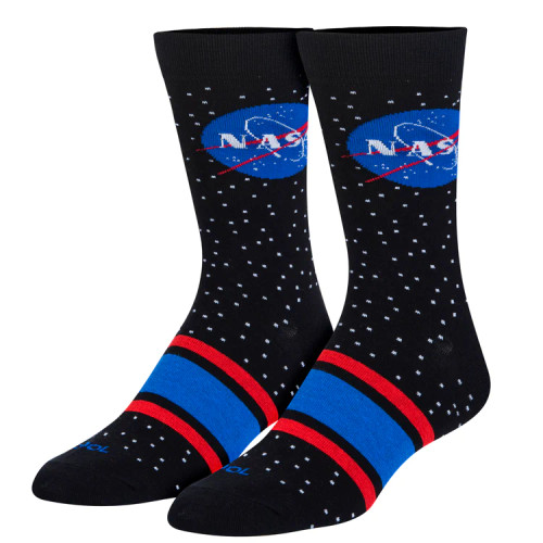 NASA Stars socks front view