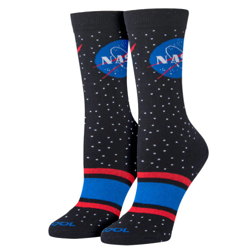 NASA Stars socks, front view