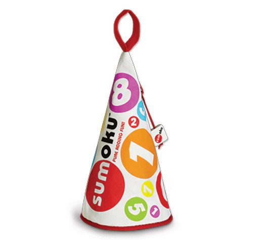 Sumoku in cloth cone-shaped hanging package