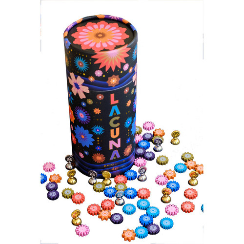Game canister and little floral beads