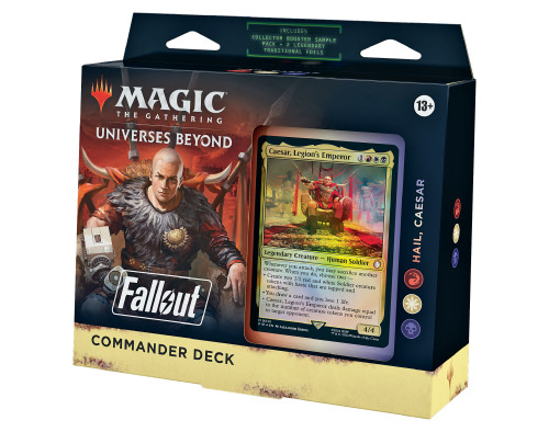 Packaging and Commander for the Hail Caesar! deck