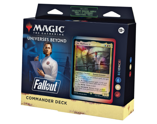 Packaging and Commander for the Science! deck