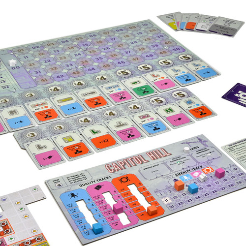 Rebuilding Seattle game board