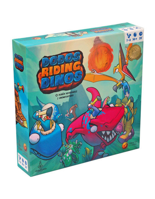 Dodos Riding Dinosaurs game box