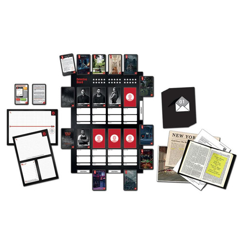 Masters of Crime Vendetta game components