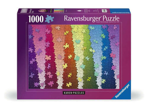 Karen Colors on Colors puzzle box