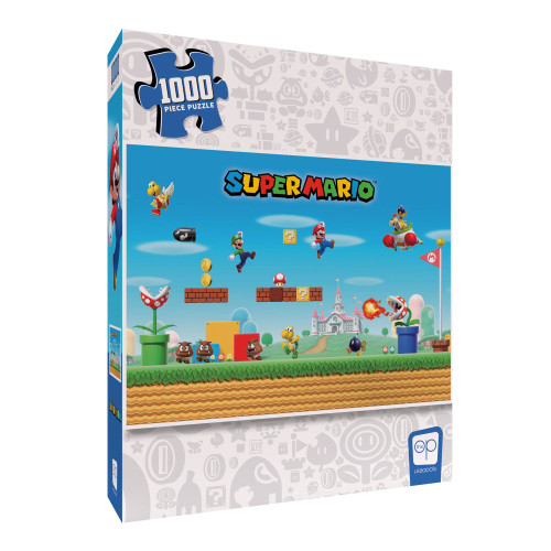 Super Mario Mayhem puzzle box