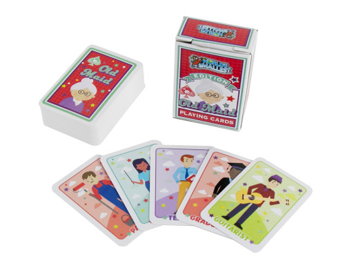 World's Smallest Old Maid game box and cards