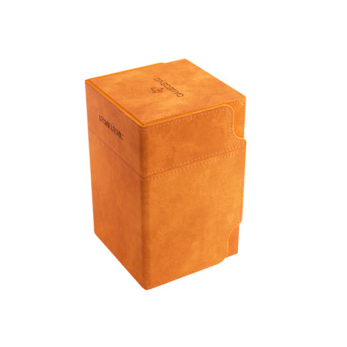 Orange Watchtower deckbox, closed