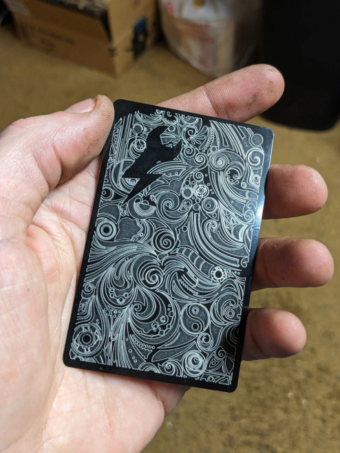 Back of card