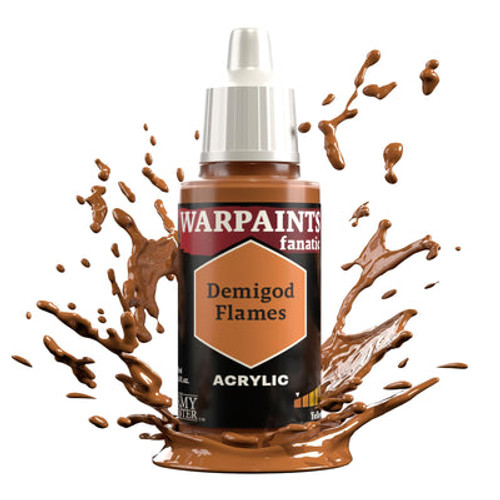 Warpaints 18ml bottle with White cap:  Demigod Flames