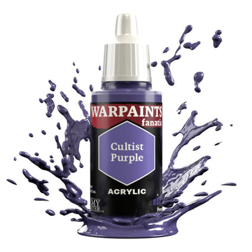 Warpaints 18ml bottle with White cap:  Cultist Purple