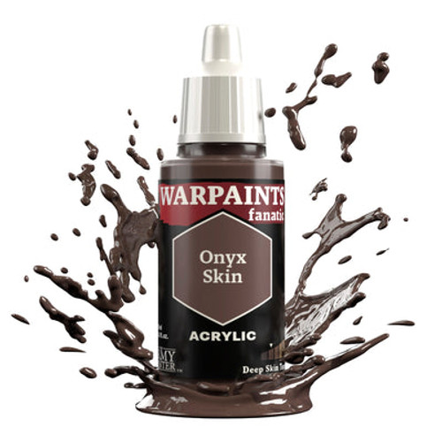 Warpaints 18ml bottle with White cap: Onyx Skin