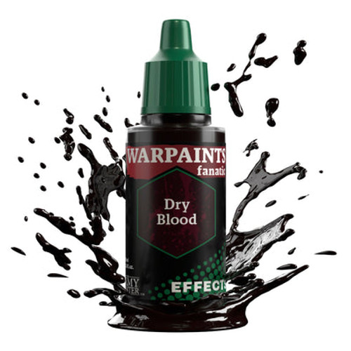 Warpaints 18ml bottle with  green cap: Dry Blood