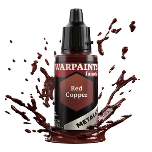 Warpaints Bottle with a  black cap: Red Copper