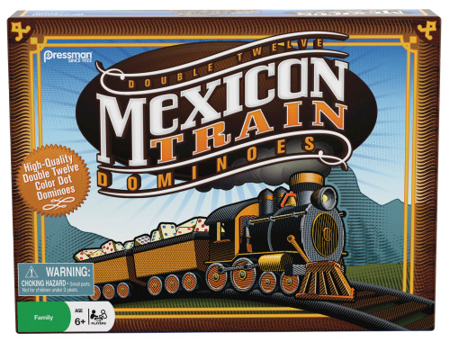 Mexican Train Dominoes .