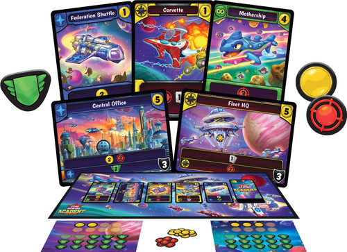 Game boards and example cards
