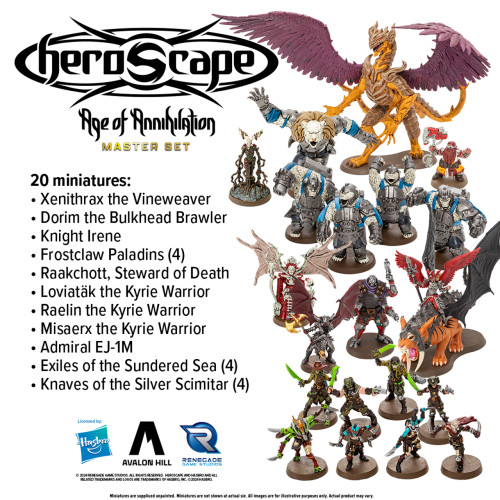 All included miniatures