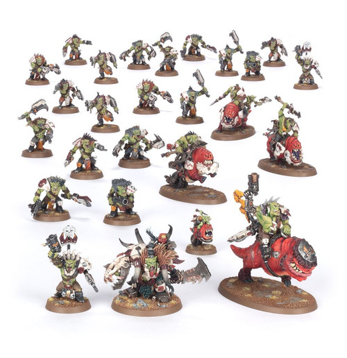 All included miniatures, assembled and painted