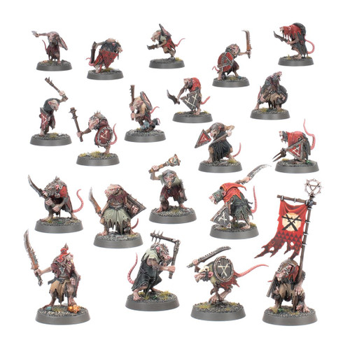 a pack of Rat miniatures 
