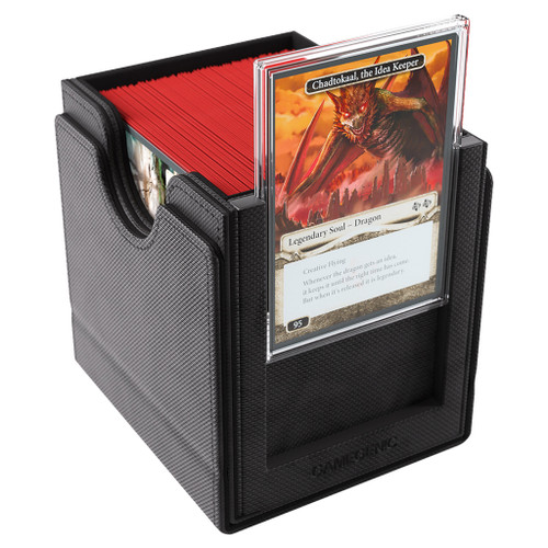 Deckbox with lid on bottom