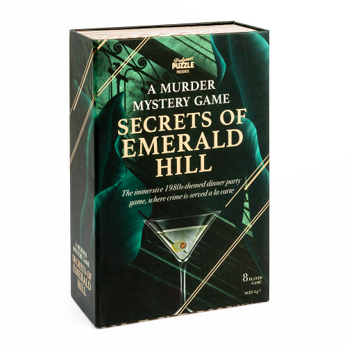 Game box, depicting a martini glass