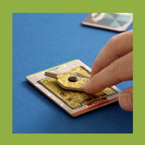 a tank card with an aimable gun