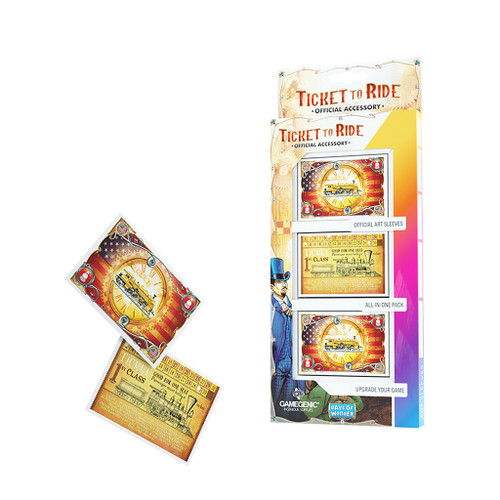 Packaged sleeves with two sleeves shown for reference.