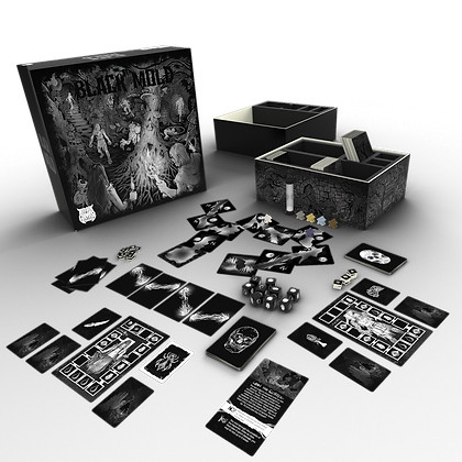 Game box and included components