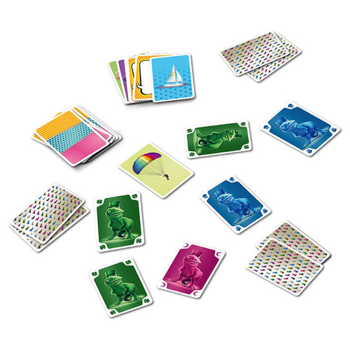 sample of game cards in play