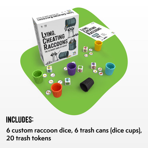 Game box and included components