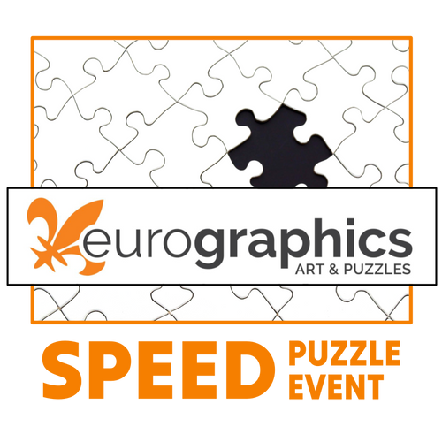 Event image, featuring the Eurographics Puzzles logo