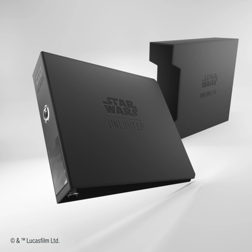Binder beside hardcase