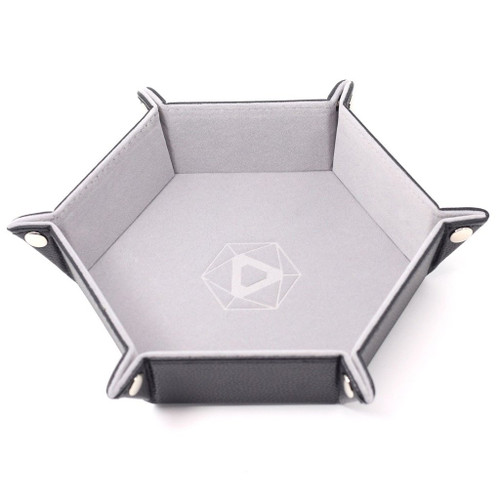 Grey dice tray