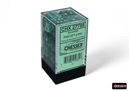 Dice in clear packaging