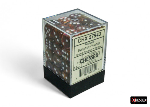 Dice in clear packaging