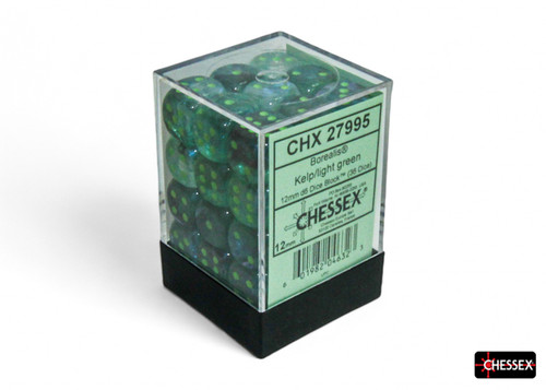 Dice in clear packaging