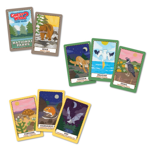 Sample cards from nature