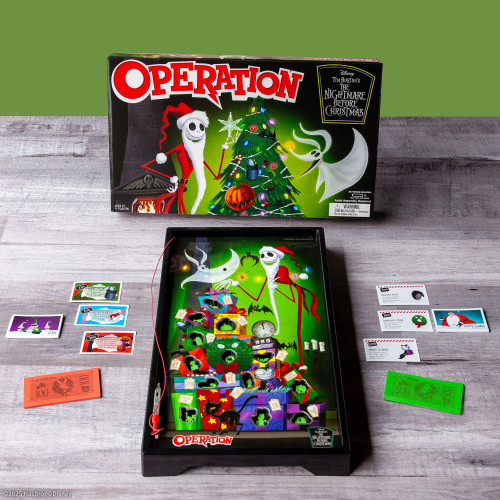 Game board, cards and box