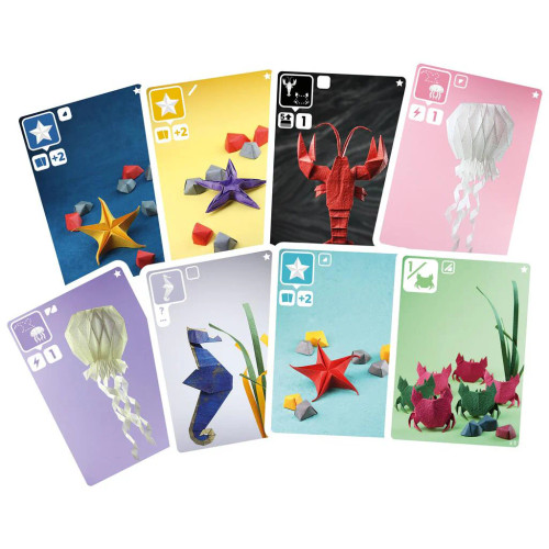 The 8 included cards