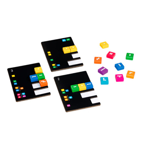 Sequence tiles and square pieces