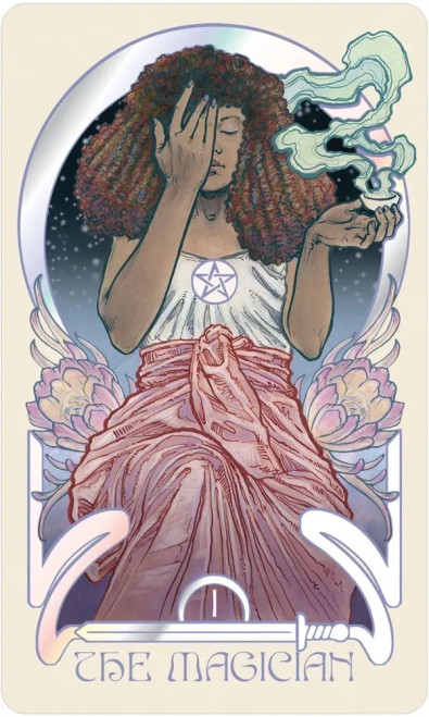 The Magician card art