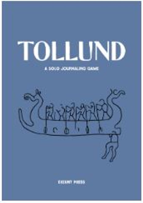 light blue book cover with a Viking style ship