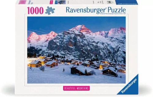 front cover of puzzle of Bernese Oberland, Murren