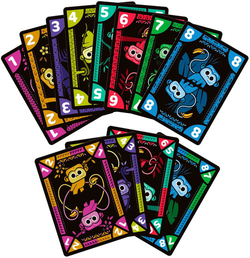 bright colored cards