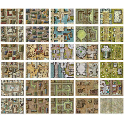 Index of the maps included
